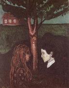 Edvard Munch Look at each other oil